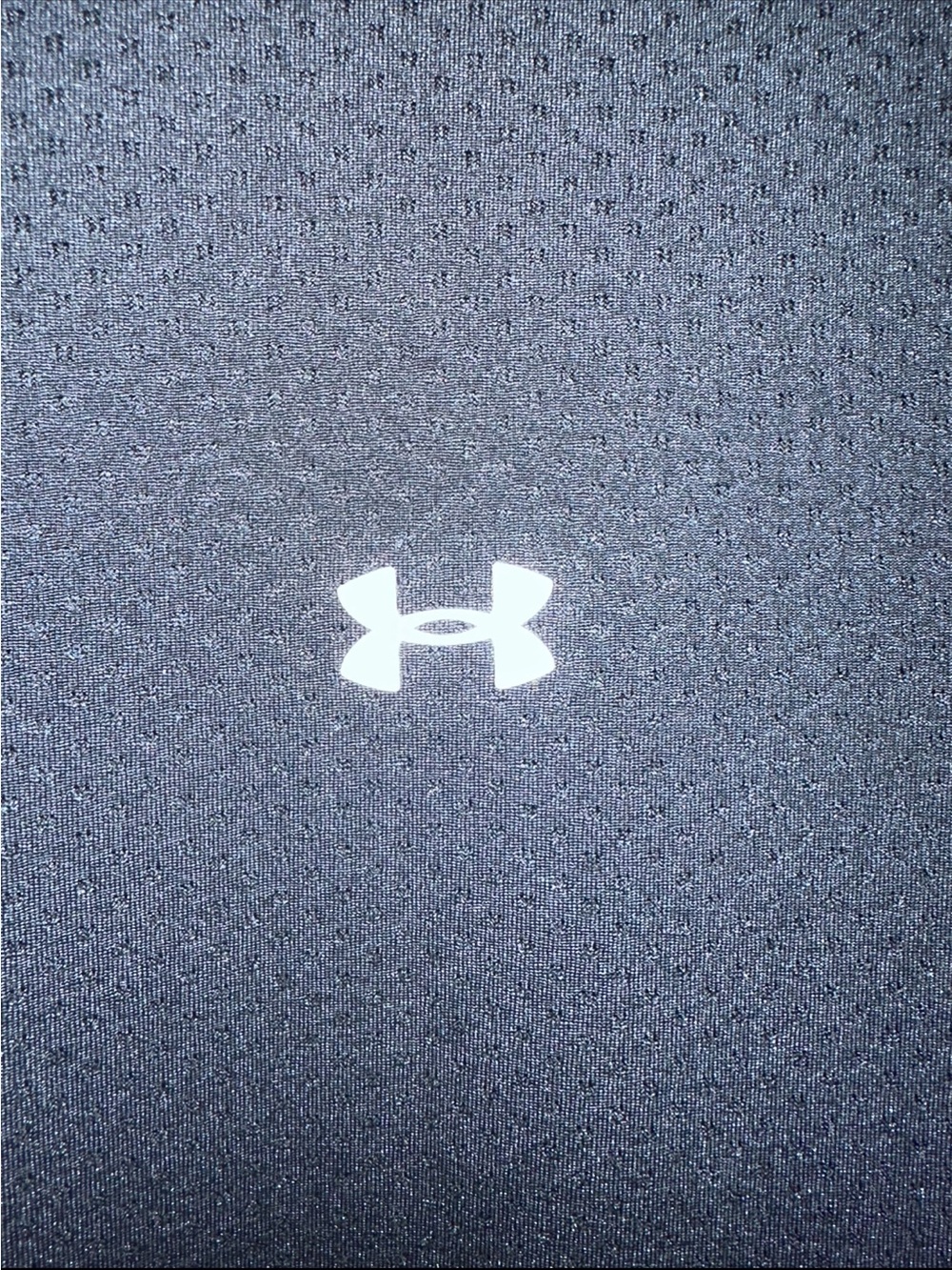 Under Armour Women’s  Long Sleeve Performance Tee - Black with Small White Logo - Picture 3 of 6